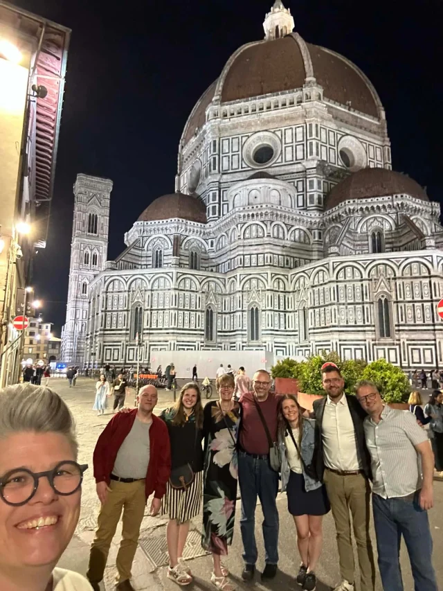 En hilsen fra Firenze, hvor matematiklærerne søger inspiration fra Galilei til ravioli😎🇮🇹🍝 #vgliv